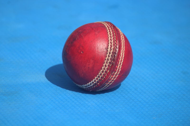 Super Test Red Leather Cricket Balls